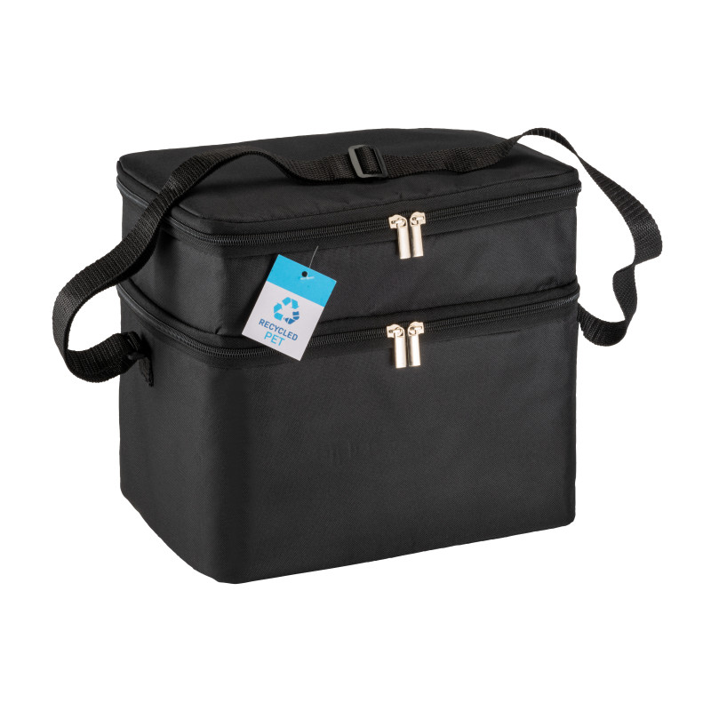 Bolsa nevera R-pet con interior plateado