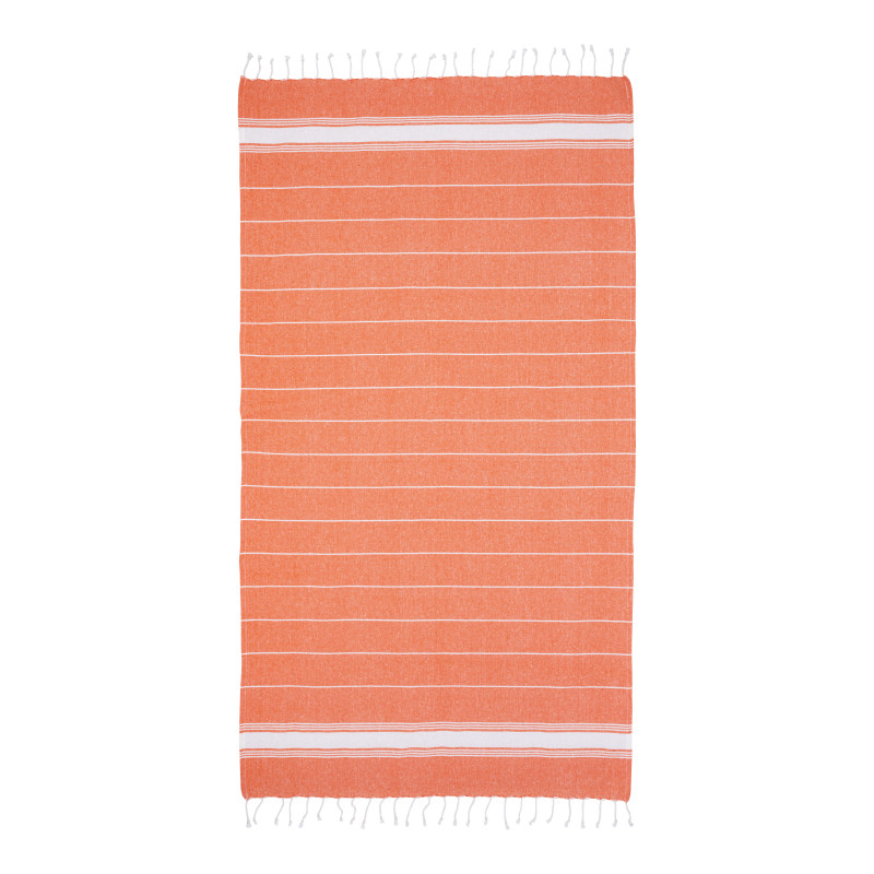 Toalla de playa / Pareo de algodón reciclado 180 g/m2