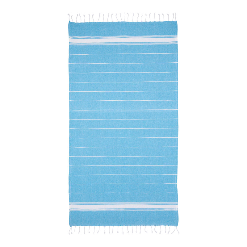 Toalla de playa / Pareo de algodón reciclado 180 g/m2