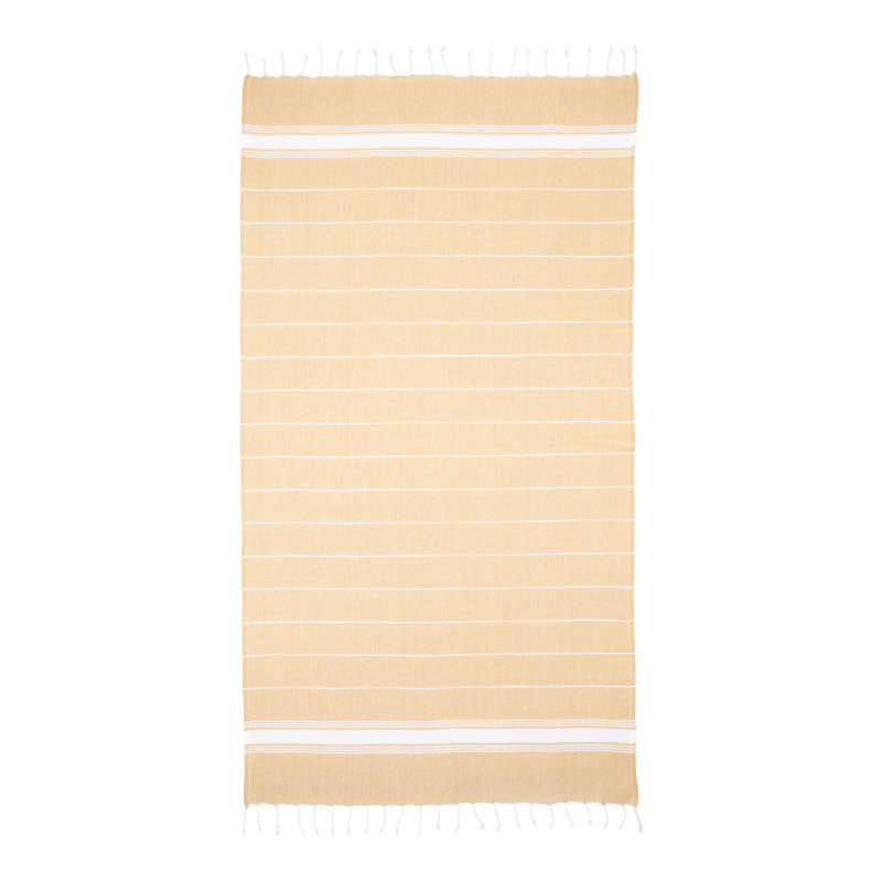 Toalla de playa / Pareo de algodón reciclado 180 g/m2