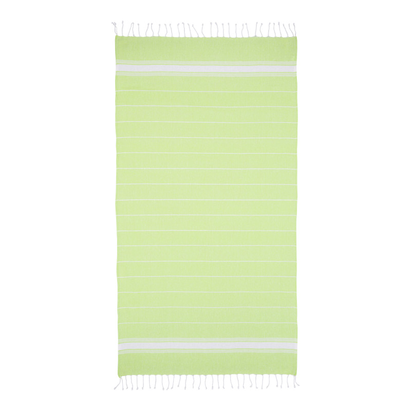 Toalla de playa / Pareo de algodón reciclado 180 g/m2