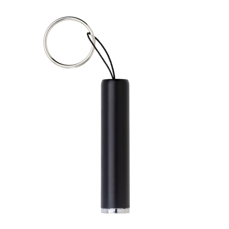 Mini linterna de plástico con luz LED para grabado láser y llavero