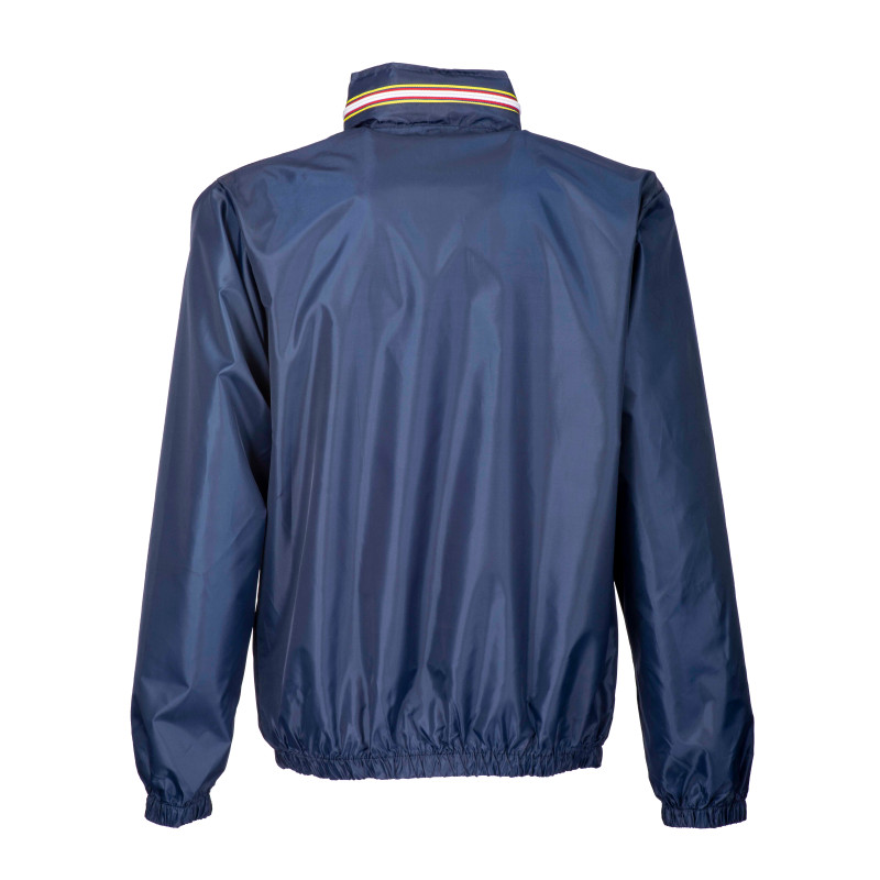 Chaqueta de polyester 210T transformable en bolsa con cinturon