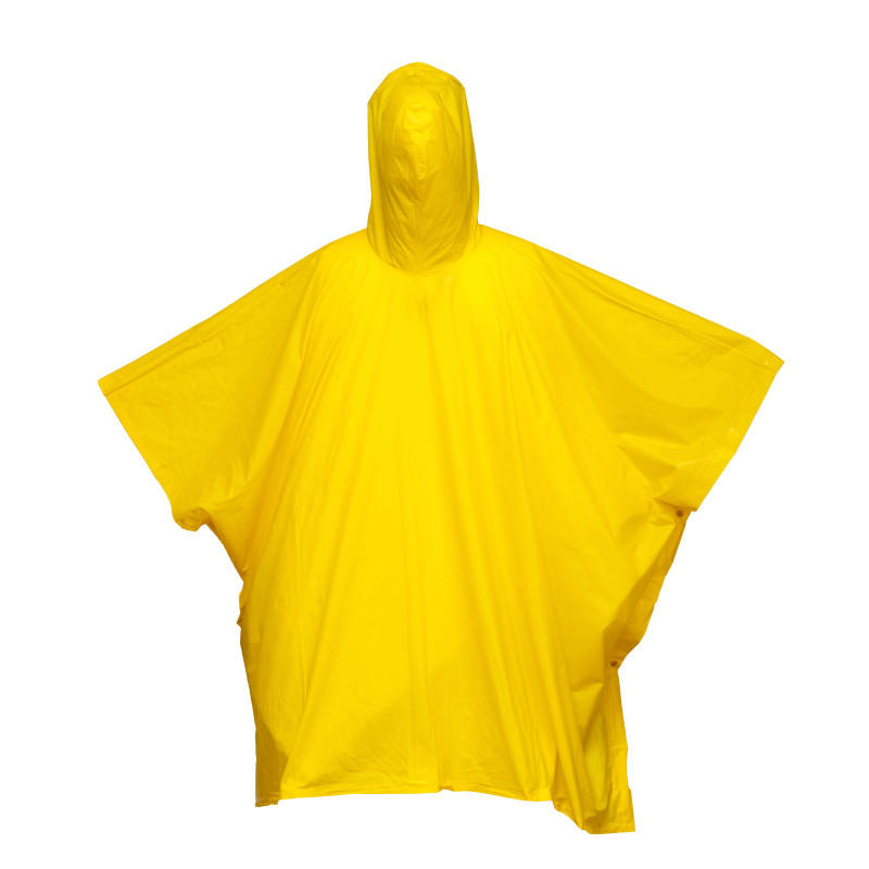 Poncho de pvc con capucha en funda.