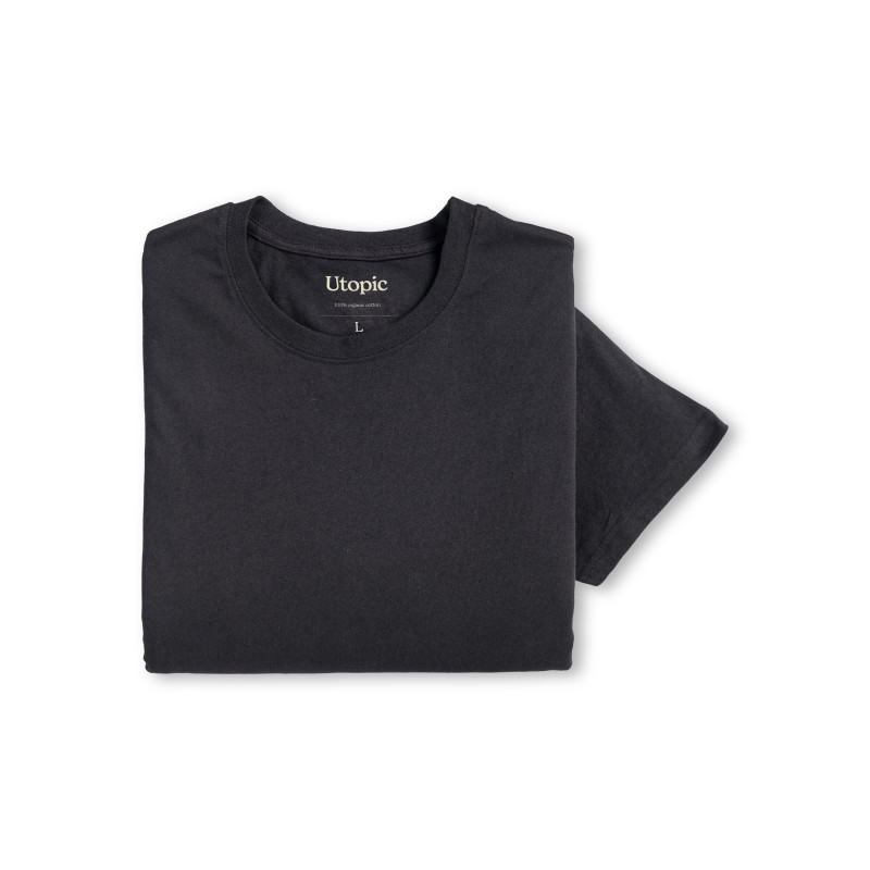 Camiseta de hombre en algodón 100% orgánico 145 gr/m2 (tallas xs a xxl)