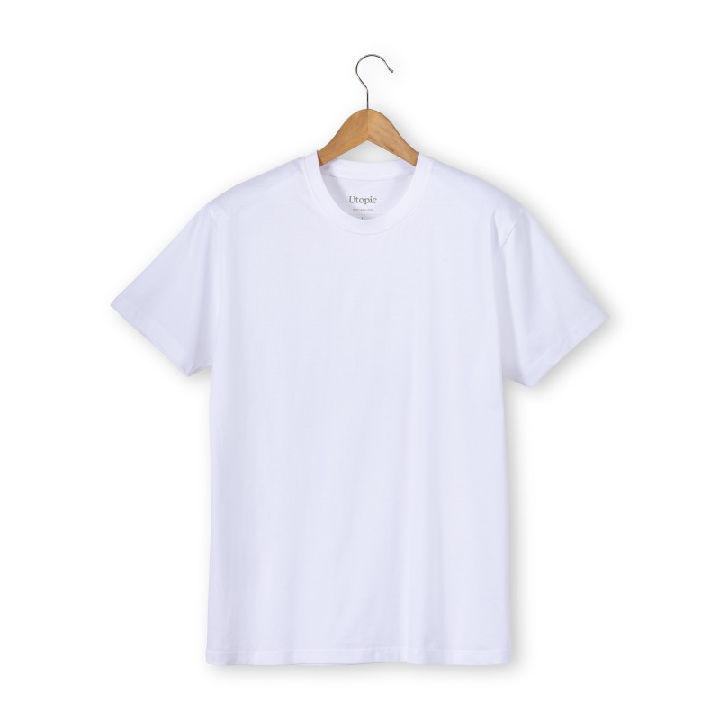 Camiseta de hombre en algodón 100% orgánico 145 gr/m2 (tallas xs a xxl)