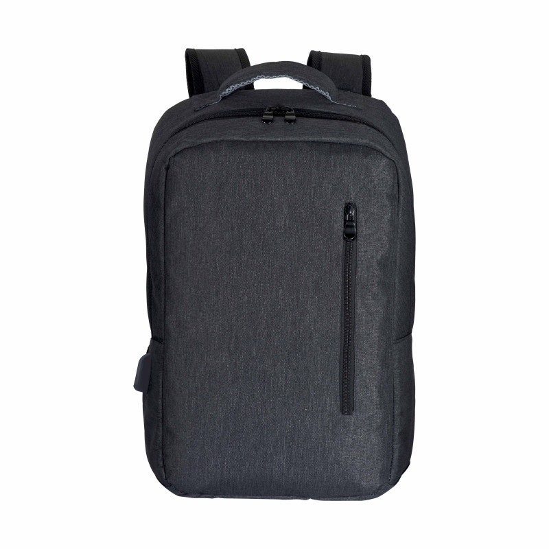 Mochila para ordenador de poliéster 300D con tres bolsillos