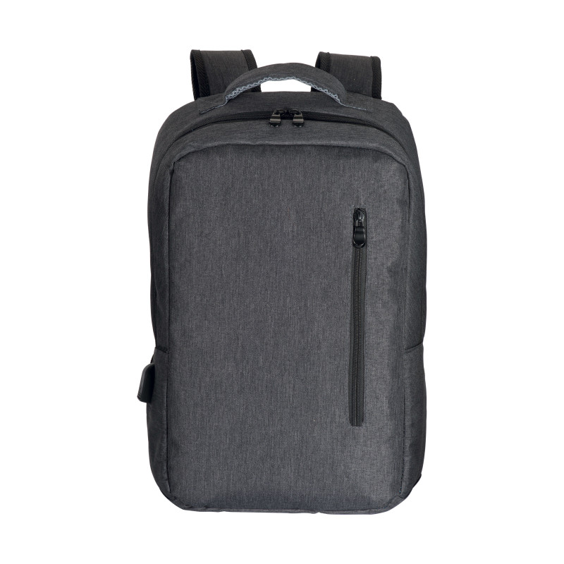 Mochila para ordenador de poliéster 300D con tres bolsillos