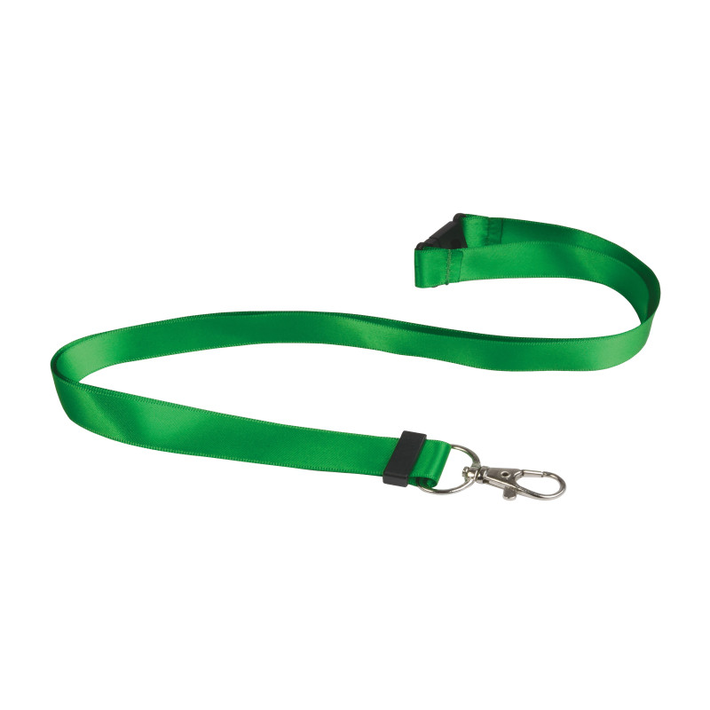 Lanyard con apertura de seguridad y mosquetón