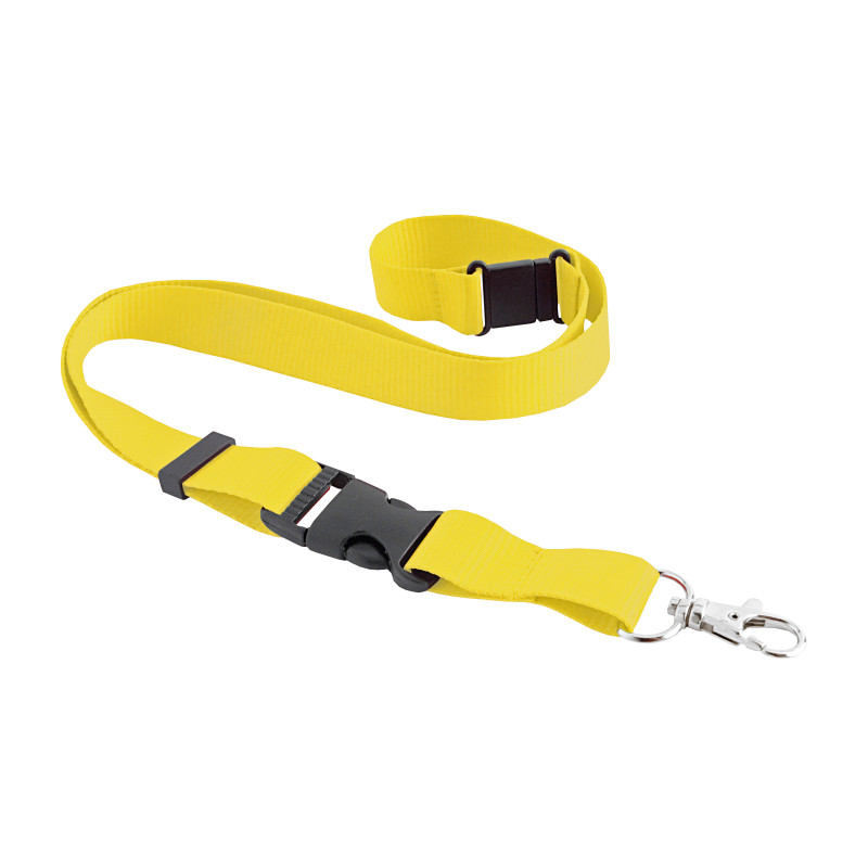 Lanyard  con mosquetón.