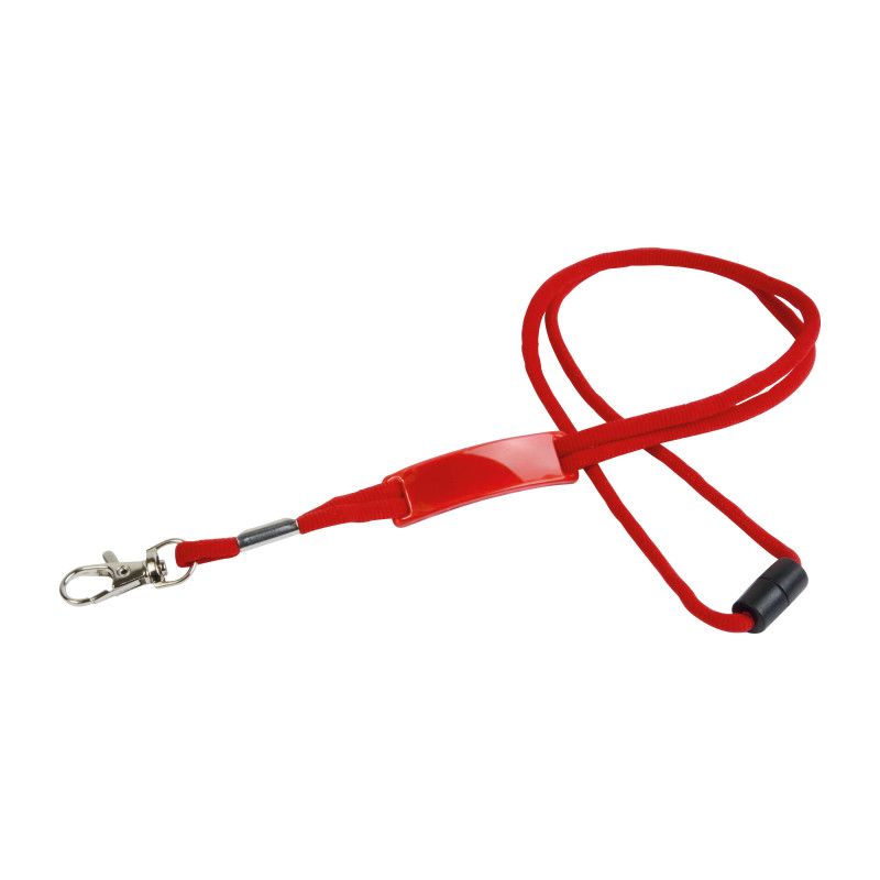 Lanyard porta movil/llavero, con placa para marcaje