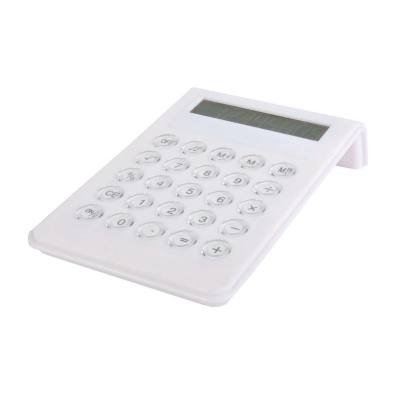 Calculadora de sobremesa con 8 dígitos.