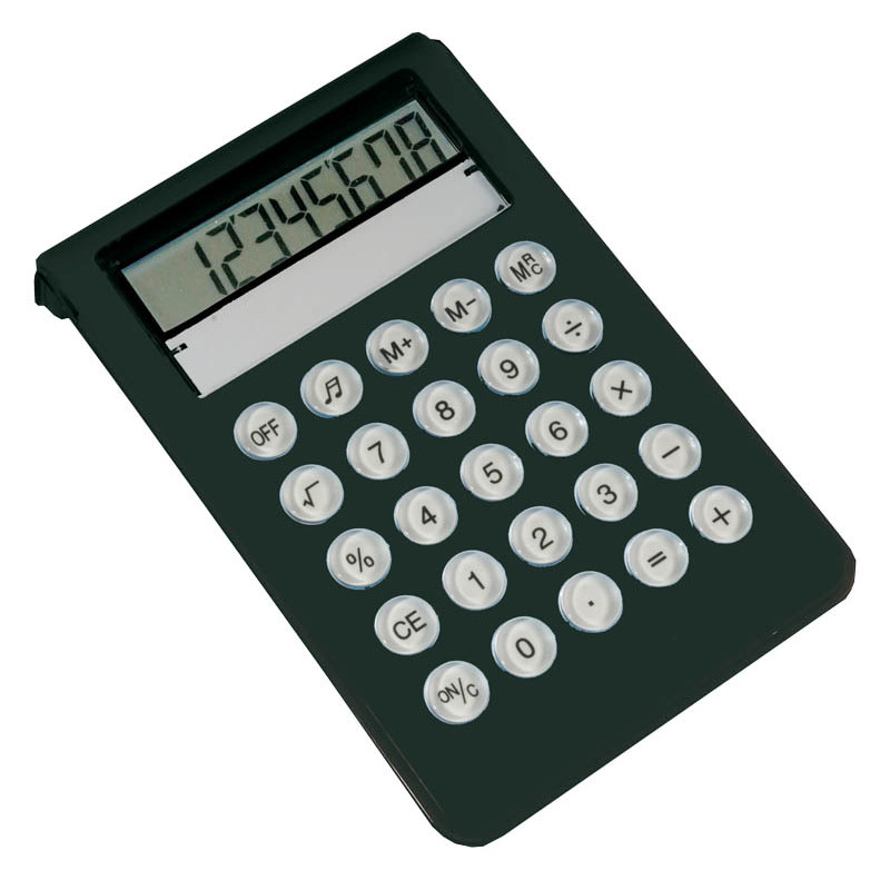 Calculadora de sobremesa con 8 dígitos.