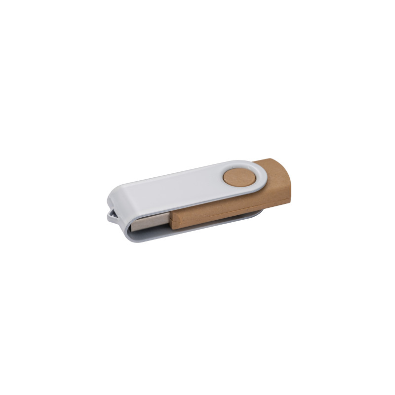 Memoria USB de paja de trigo, resina biodegradable y metal tallo 4Gb