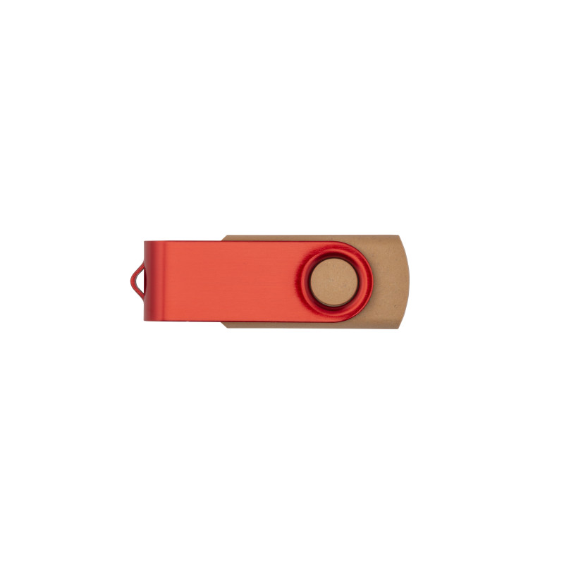 Memoria USB de paja de trigo, resina biodegradable y metal tallo 4Gb