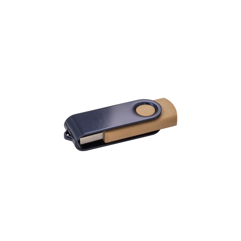 Memoria USB de paja de trigo, resina biodegradable y metal tallo 4Gb