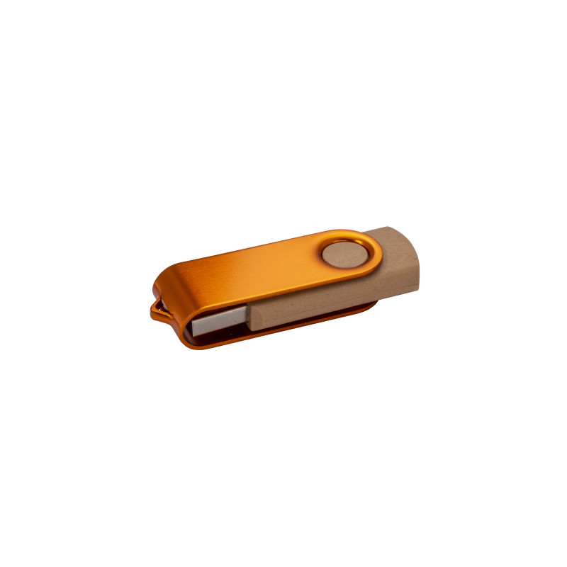 Memoria USB de paja de trigo, resina biodegradable y metal tallo 4Gb