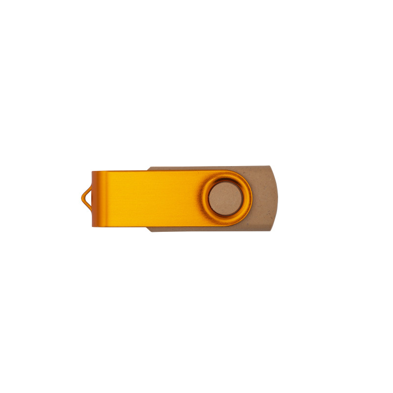 Memoria USB de paja de trigo, resina biodegradable y metal tallo 4Gb