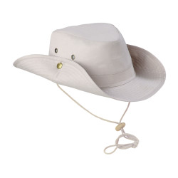 Sombrero de poliéster.