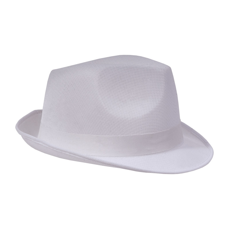 Sombrero con cinta elástica personalizable.