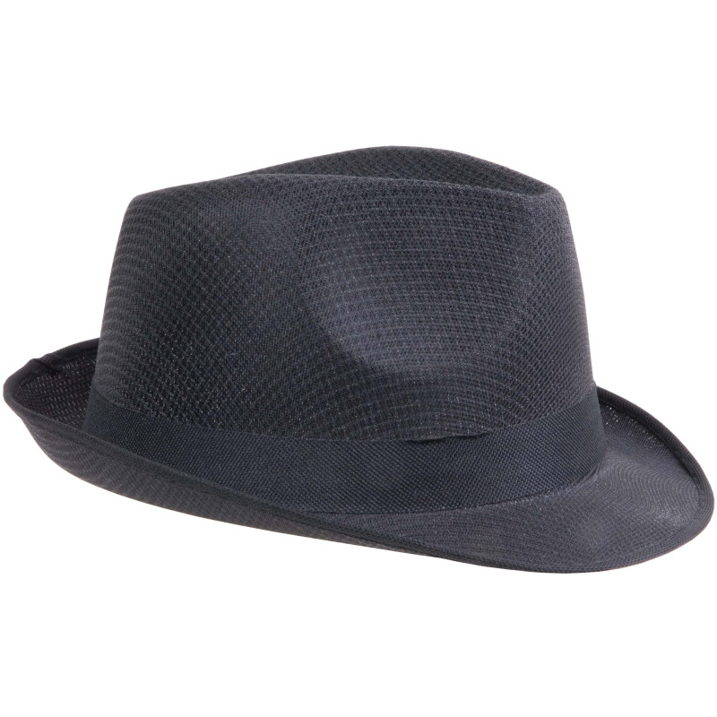 Sombrero con cinta elástica personalizable.