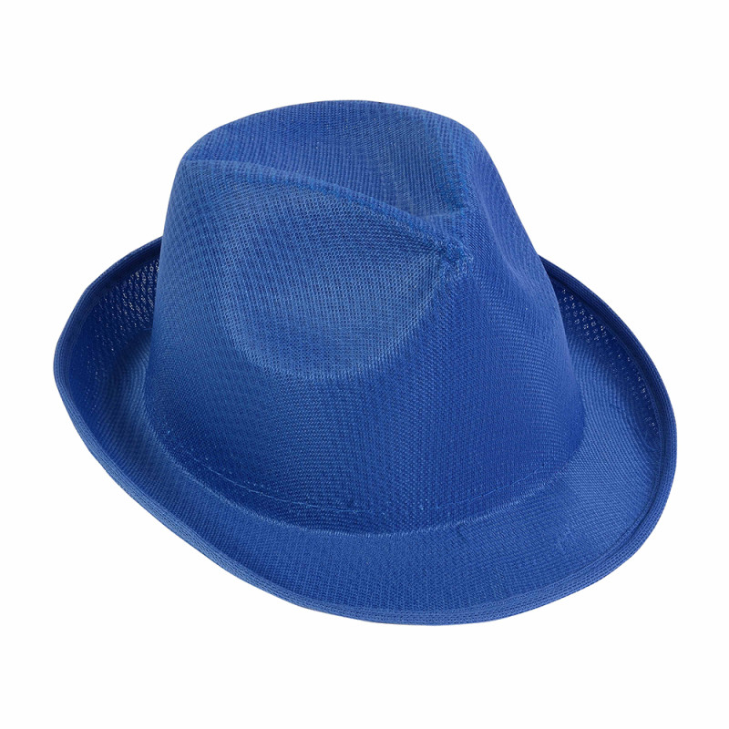 Sombrero con cinta elástica personalizable.