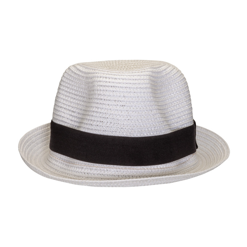 Sombrero de papel y poliéster con cinta elástica personalizable