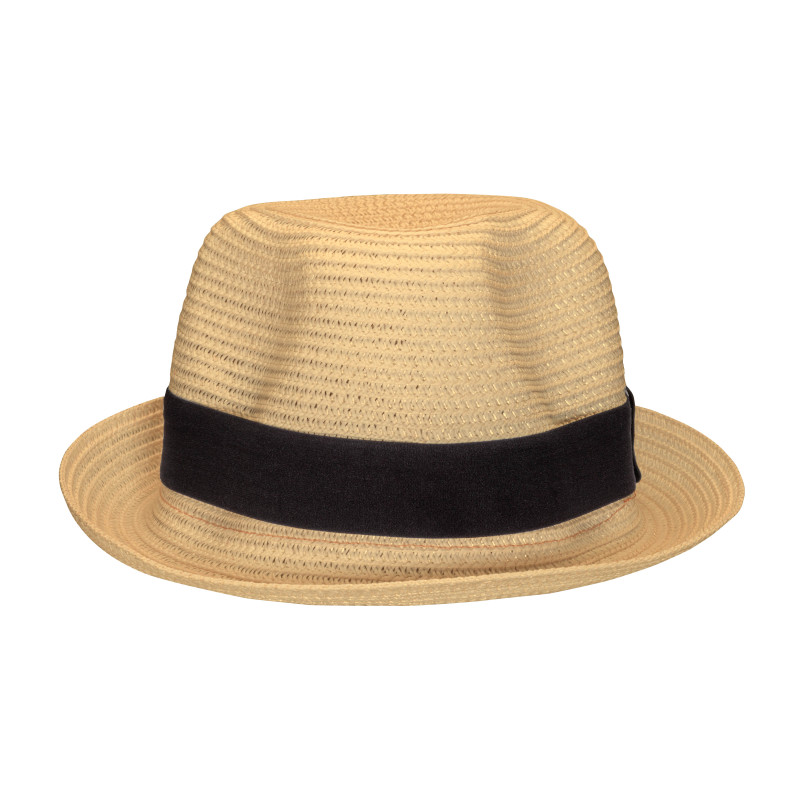 Sombrero de papel y poliéster con cinta elástica personalizable