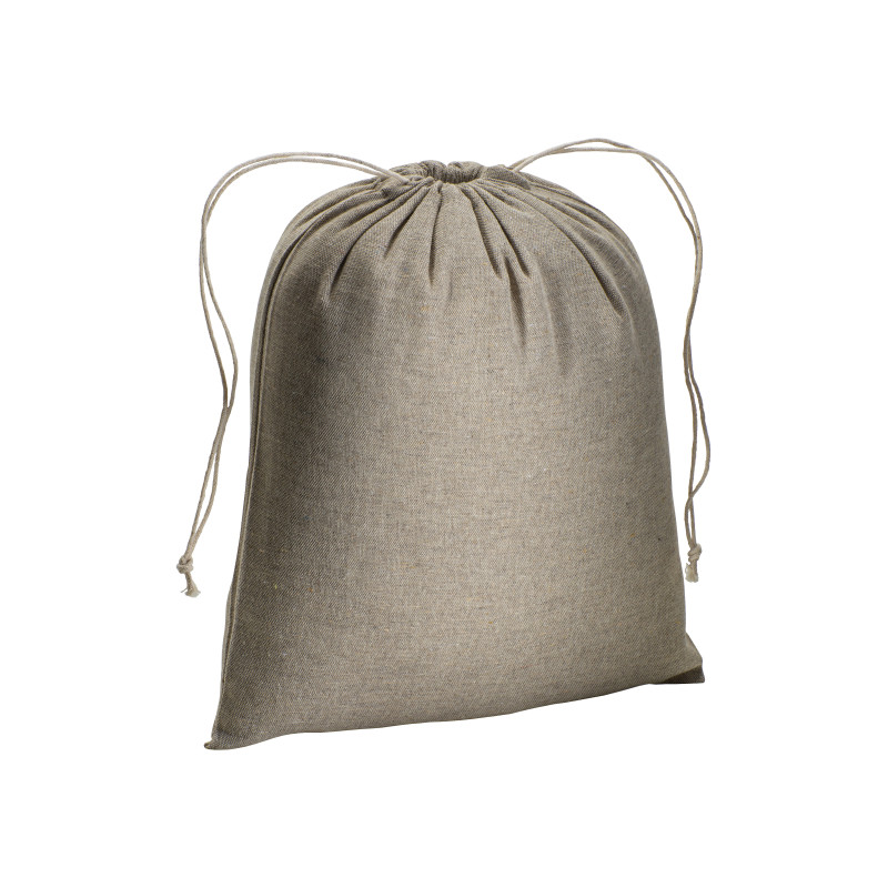 Mochila de algodón reciclado 150g / m2, 25 x 30 cm