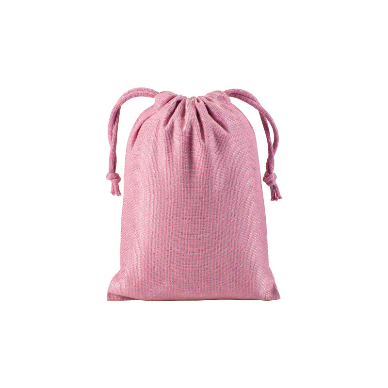 Mochila en polialgodón brillante 150g / m2, 15X20 cm