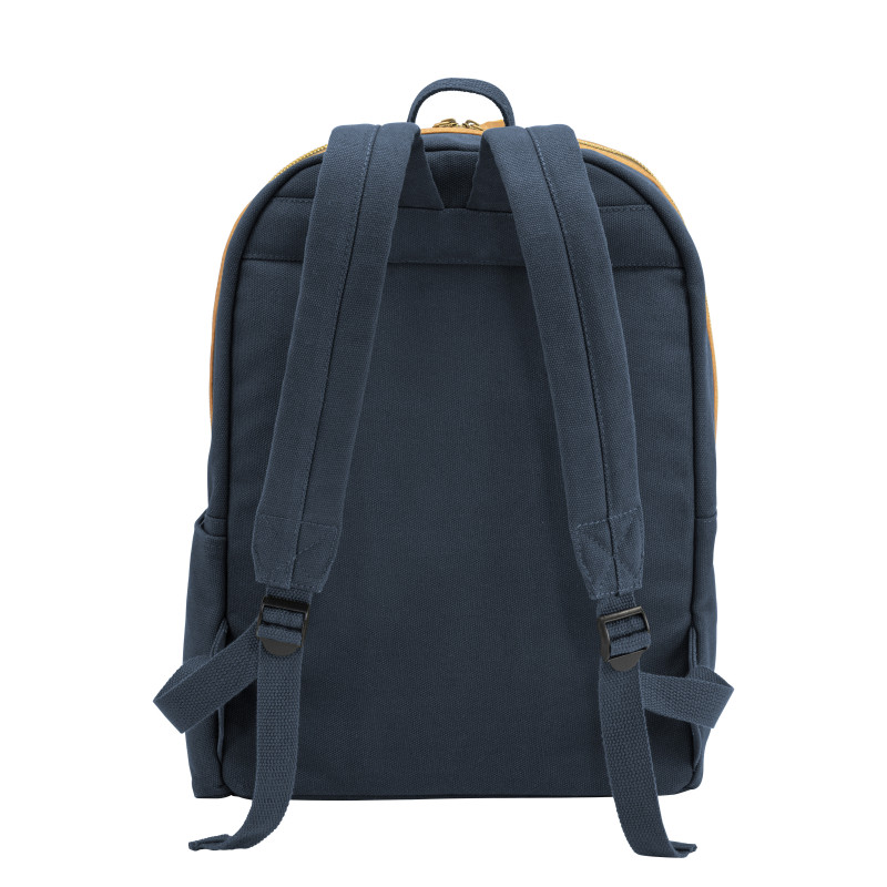 Mochila de lona reciclada con compartimento acolchado para el portátil