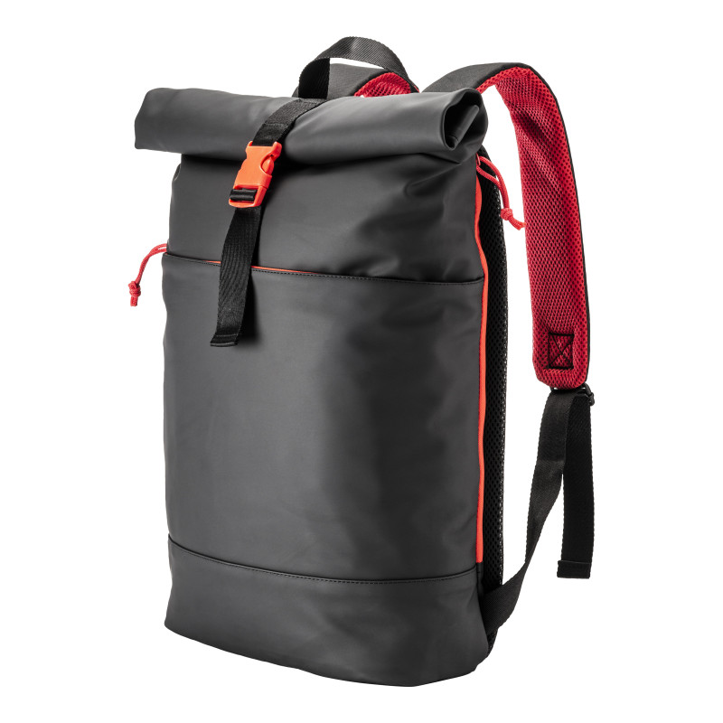 Mochila para ordenador portátil de pu suave y resistente al agua