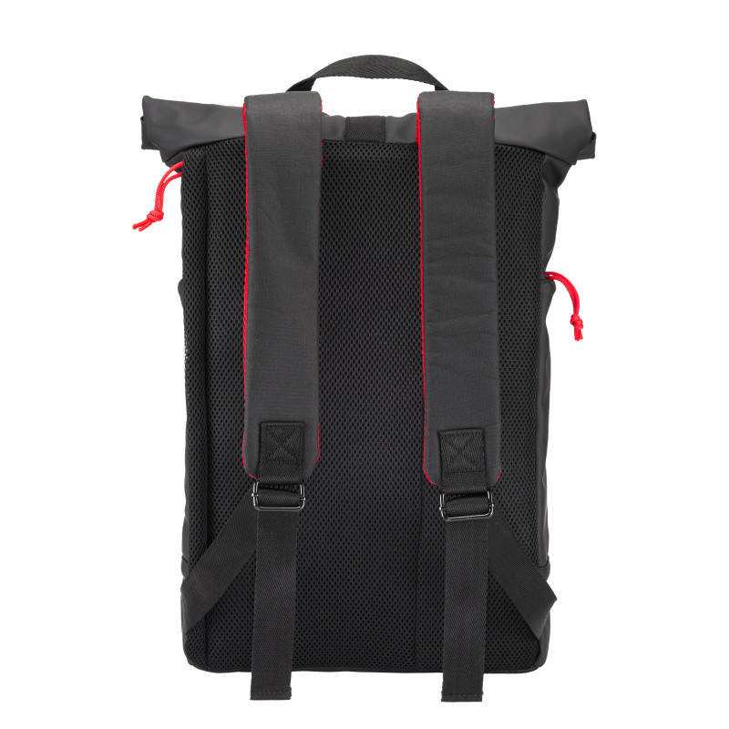 Mochila para ordenador portátil de pu suave y resistente al agua