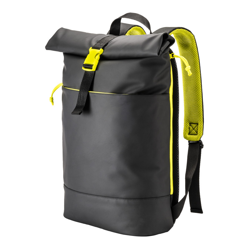 Mochila para ordenador portátil de pu suave y resistente al agua