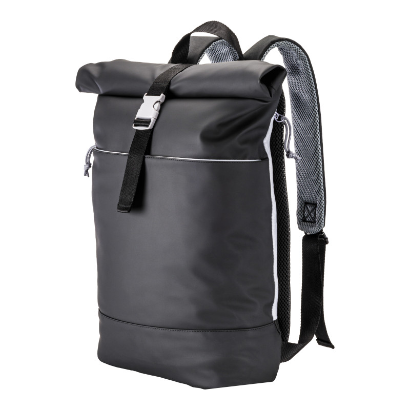 Mochila para ordenador portátil de pu suave y resistente al agua