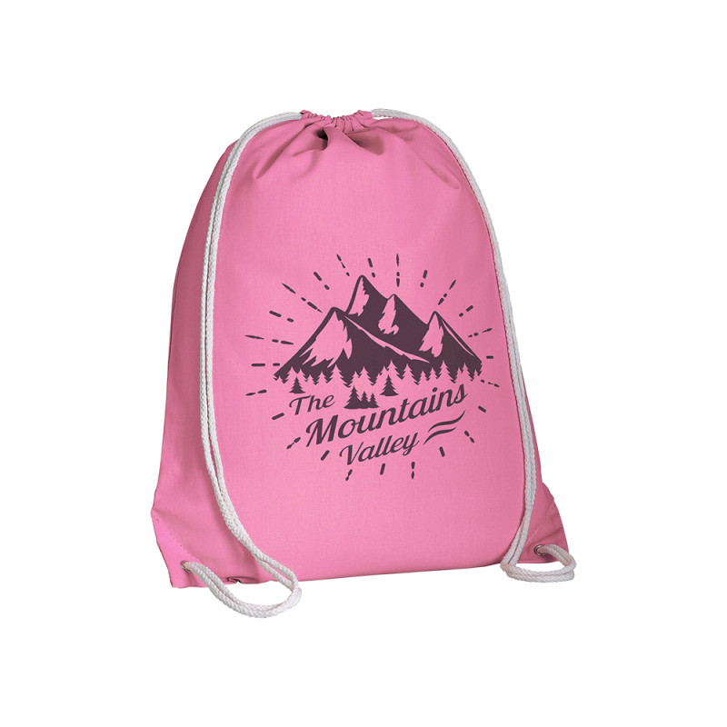 Mochila de algodón 135 g/m2 con esquinas reforzadas