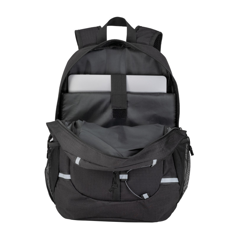 Mochila PC (15**) en poliéster ribstop.