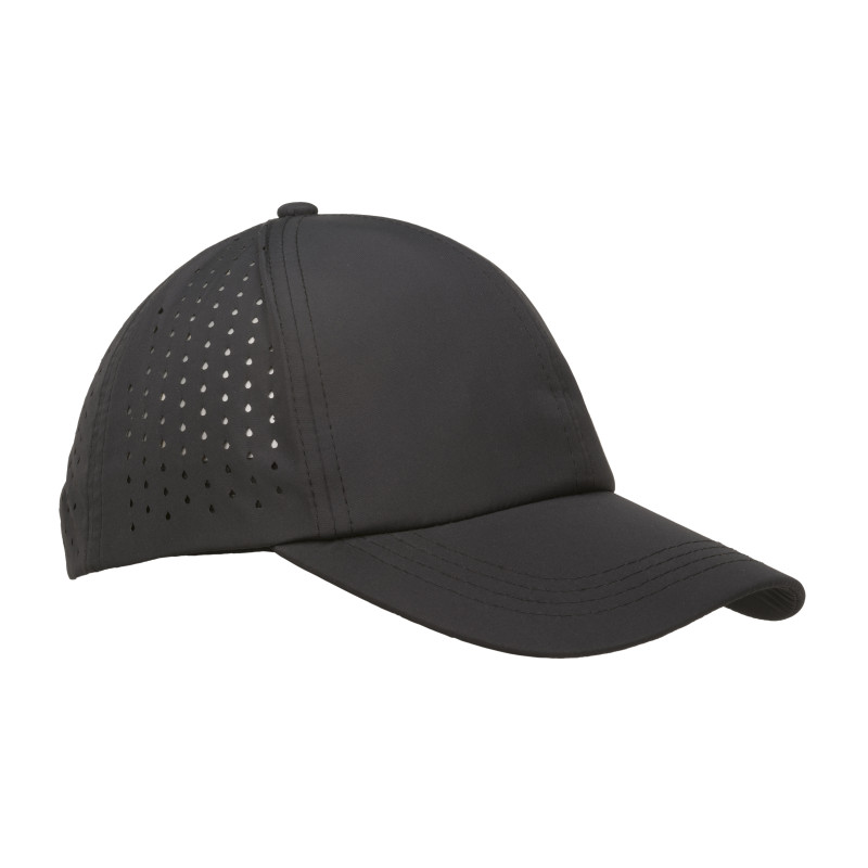 Gorra de béisbol de poliéster compuesto, 6 paneles