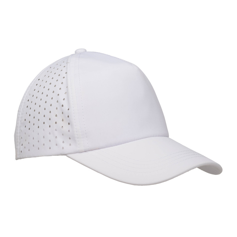 Gorra de béisbol de poliéster compuesto, 5 paneles