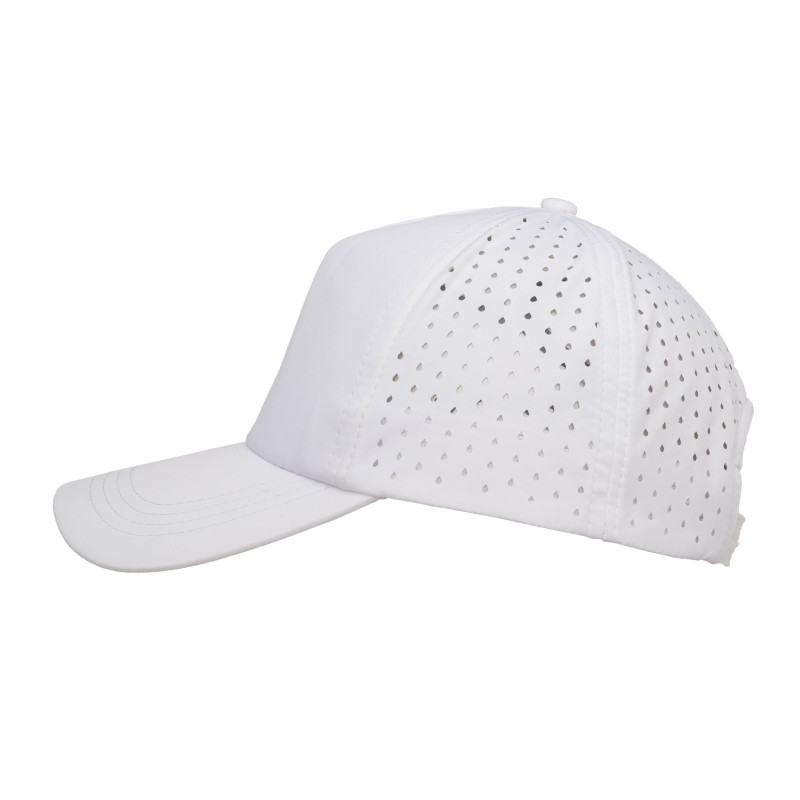 Gorra de béisbol de poliéster compuesto, 5 paneles