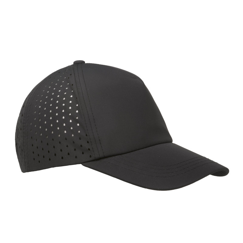 Gorra de béisbol de poliéster compuesto, 5 paneles