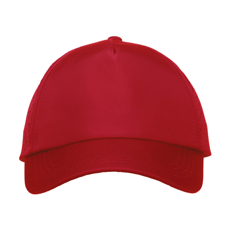 Gorra de béisbol de poliéster compuesto, 5 paneles