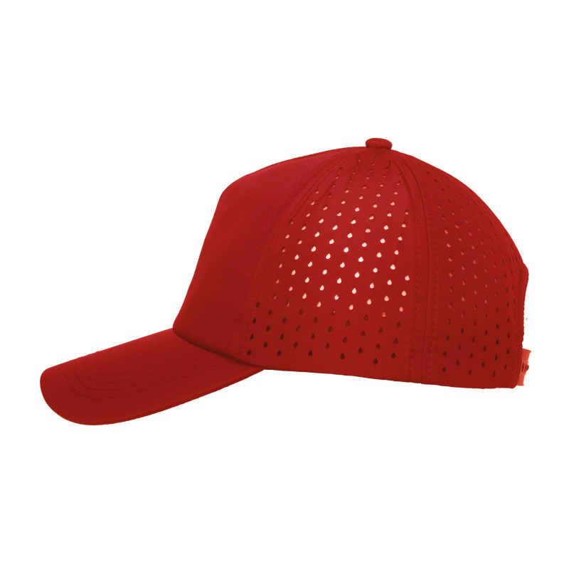 Gorra de béisbol de poliéster compuesto, 5 paneles