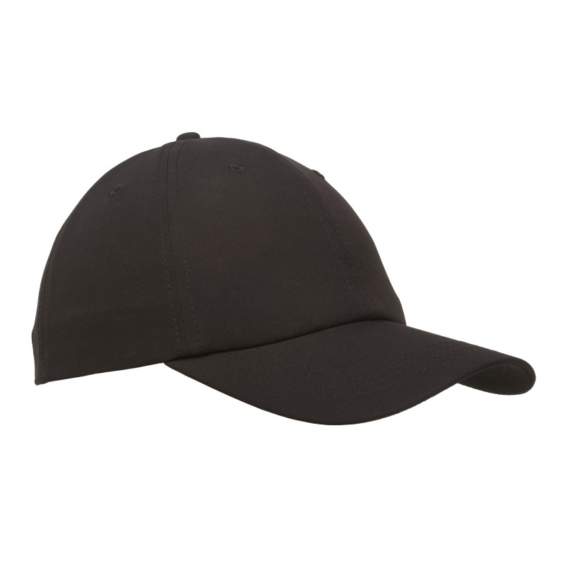 Gorra de béisbol de poliamida y elastano, 6 paneles. Cierre de velcro ajustable