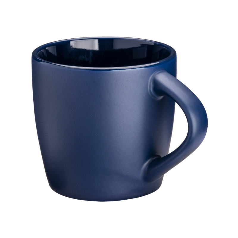 Taza de cerámica de 320 ml. Con exterior mate e interior pulido