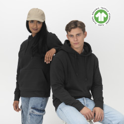 Sudadera unisex de tejido...