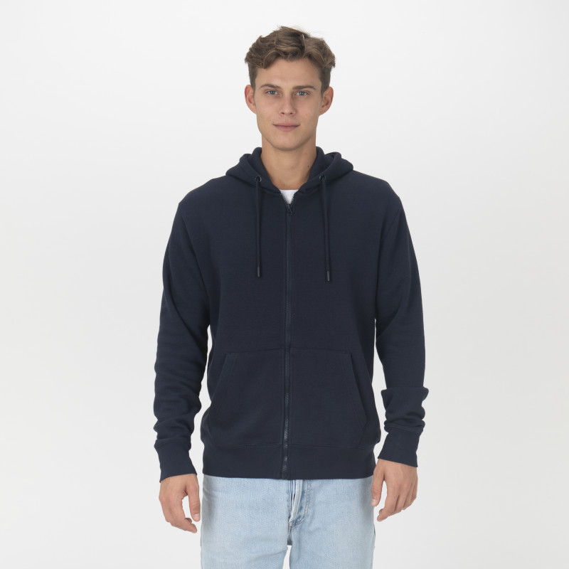 Sudadera unisex de tejido orgánico de 280 g/m2 (80% algodón orgánico y 20% poliéster recic