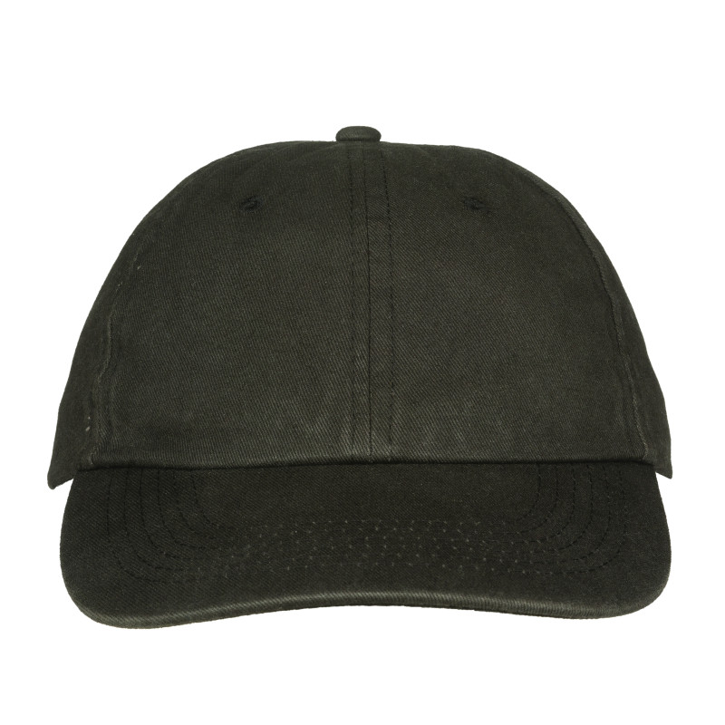 Gorra de béisbol de algodón lavado a la piedra de 260 g/m2, 6 paneles