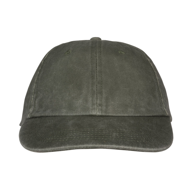 Gorra de béisbol de algodón lavado a la piedra de 260 g/m2, 6 paneles