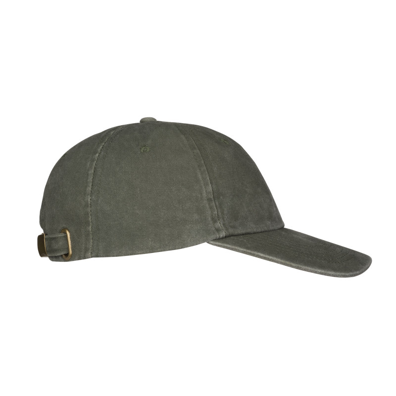 Gorra de béisbol de algodón lavado a la piedra de 260 g/m2, 6 paneles